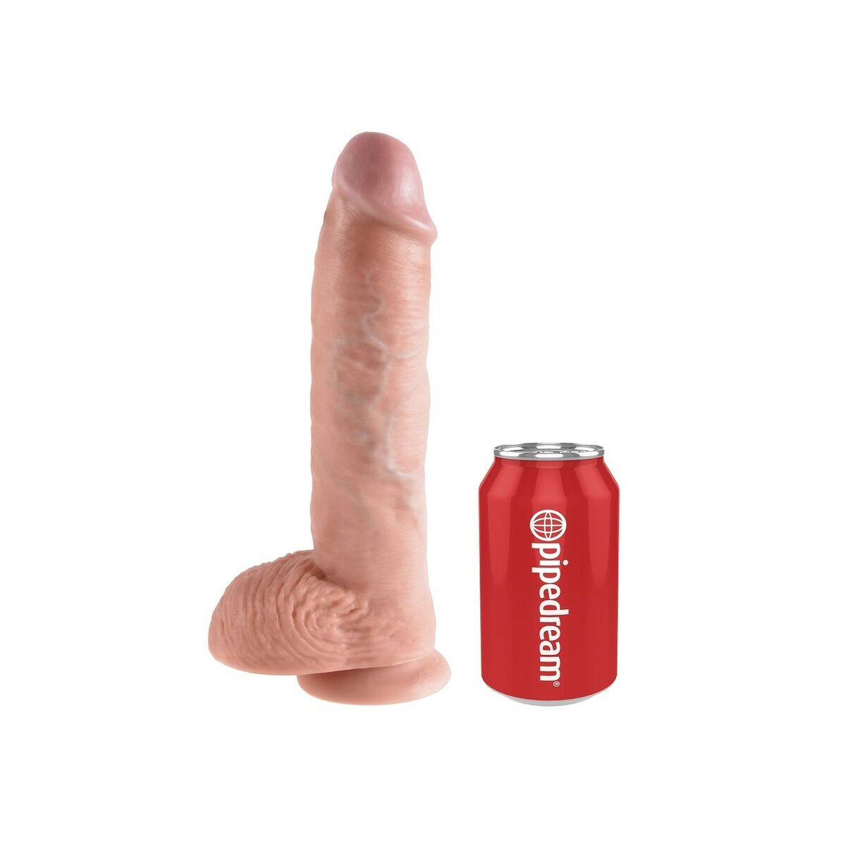 Realistinen penis Pipedream King Cock PVC Ø 5,1 cm